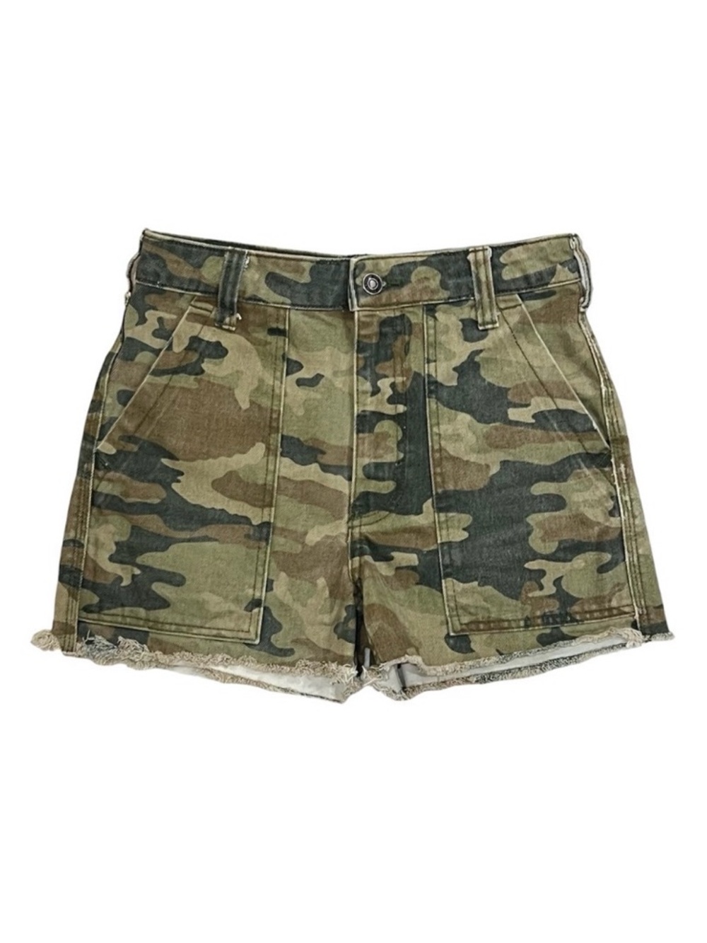 Free People We The Free Camo Shorts Size 25